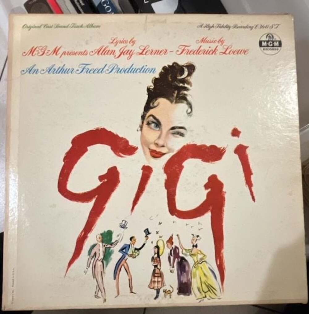 Gigi Original Cast Sound Track Album Vinyl LP (MGM Records)